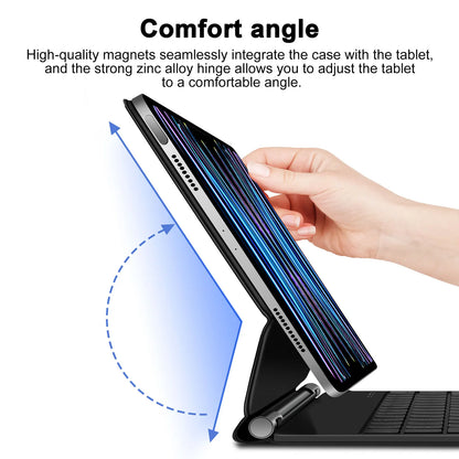Backlight Magic Keyboard for Ipad Pro 13 M4 2024 12.9 M2 for Ipad Pro 11 10Th Gneration Ipad Air 6 Air 5 Air 4 Keyboard Folio