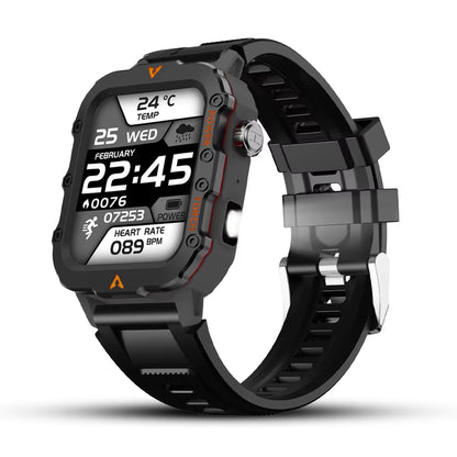 2024 New 1.71-Inch Bluetooth Voice Call Smartwatch Heart Rate Monitor LED Flashlight Outdoor Sports Fitness Smart Watch