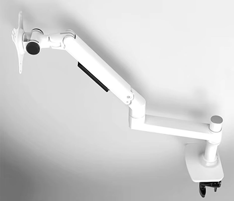V62C Desktop Full Motion 17-38" Monitor Holder Mount Mechanical Spring Arm Aluminum Monitor Support Loading 11Kgs
