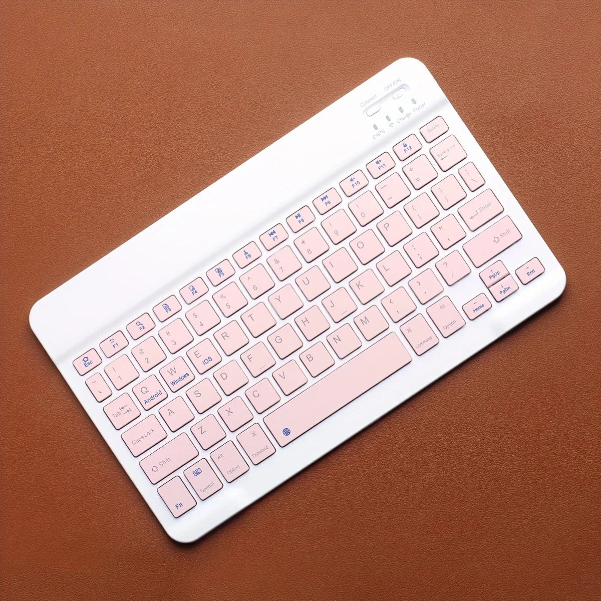 Wireless Keyboard Mini Rechargeable Bluetooth-Compatible Keyboard for Ipad Phone Tablet for Samsung Xiaomi IOS Android Windows