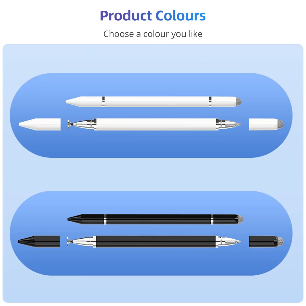 3 in 1 Magnetic Stylus Pen for Ios Android Touch Pen Drawing Capacitive Pencil for Ipad Iphone Samsung Tablet Smart Phone